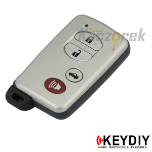 Keydiy 820 - TIB03-4 - klucz surowy - pilot